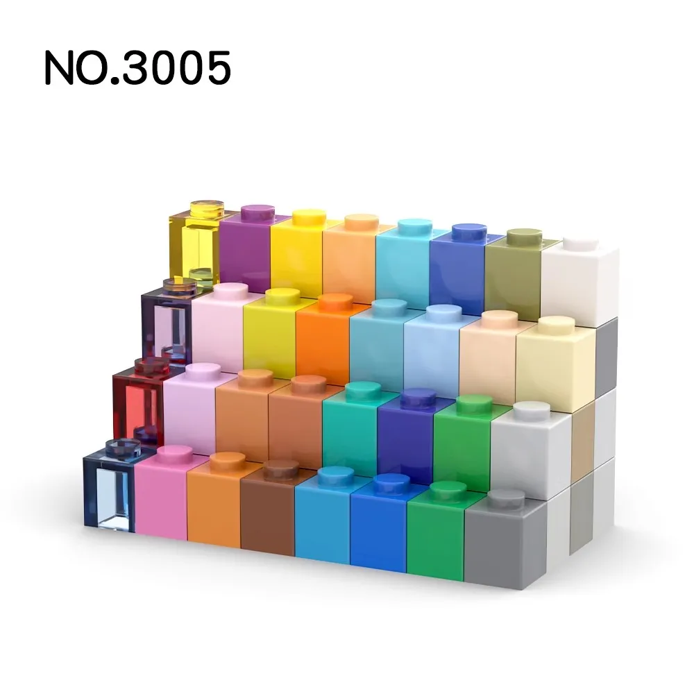 Bloques de construcción 1x1 compatibles para niños - juego creativo - imagen 4