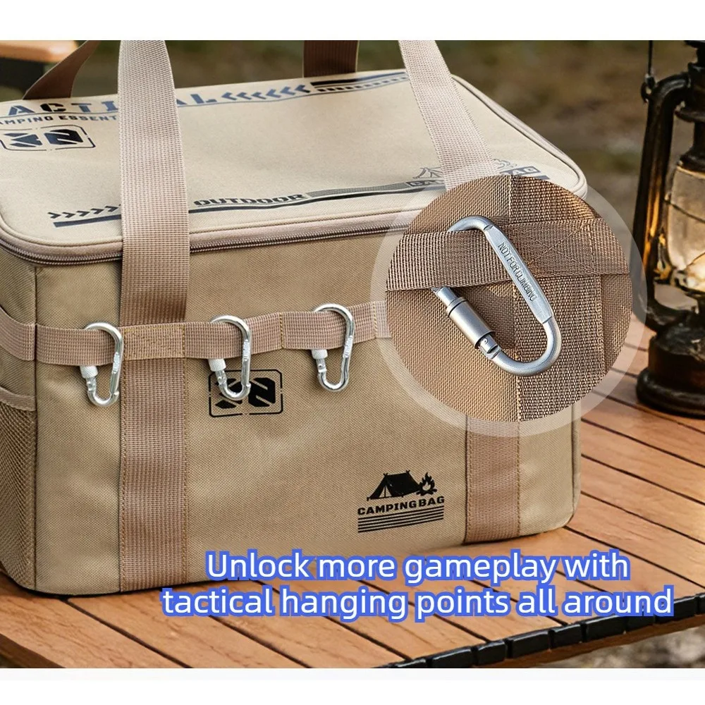 Bolsa de almacenamiento impermeable para camping de gran capacidad - imagen 5