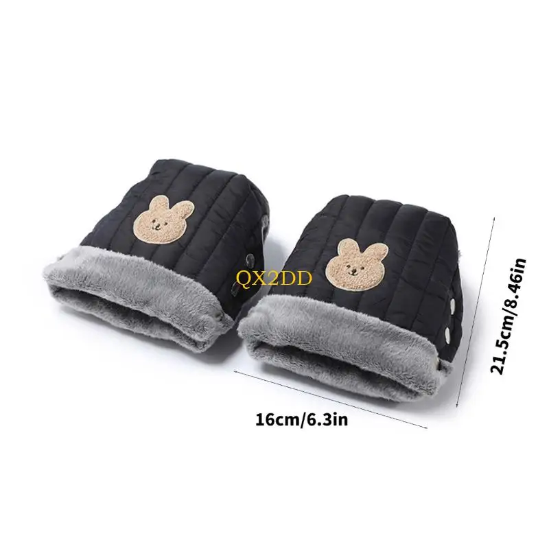 Guantes de invierno acolchados y forrados para bebé - imagen 5