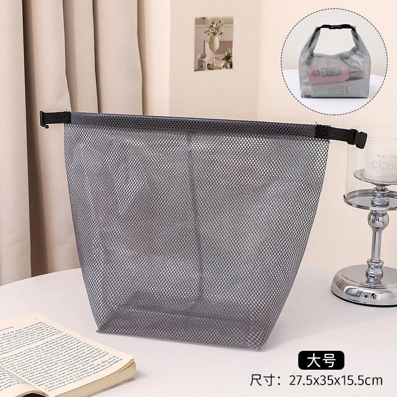 Neceser impermeable de aseo portátil para viaje, gran capacidad - imagen 5