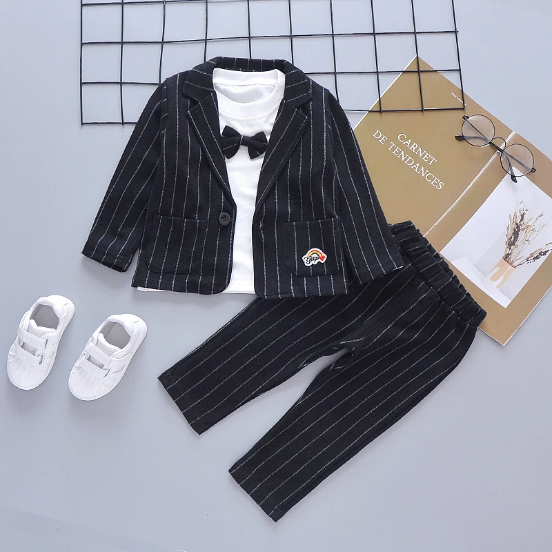 Conjunto de caballero infantil para primavera y otoño, chándal