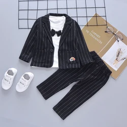 Conjunto de caballero infantil para primavera y otoño, chándal