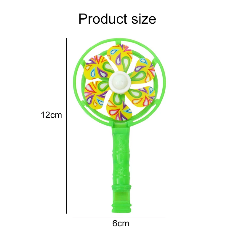 TMZ Mini molino de viento infantil plástico para decoración - imagen 2