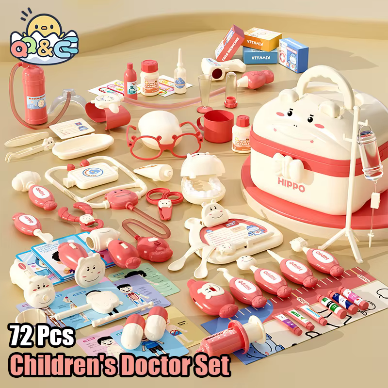 Kit de simulación hospital infantil con estetoscopio - Juego educativo - imagen 3