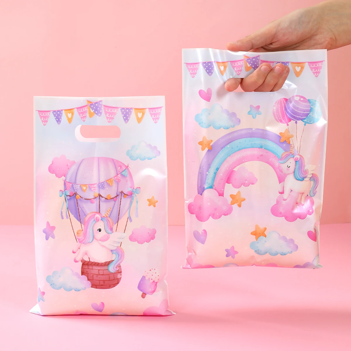 Bolsa sorpresa unicornio para cumpleaños infantil - imagen 3
