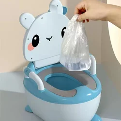 Orinal portátil con asiento de entrenamiento infantil conejito