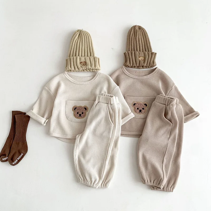 Milangel: conjunto de punto bordado para bebé y niño - imagen 5