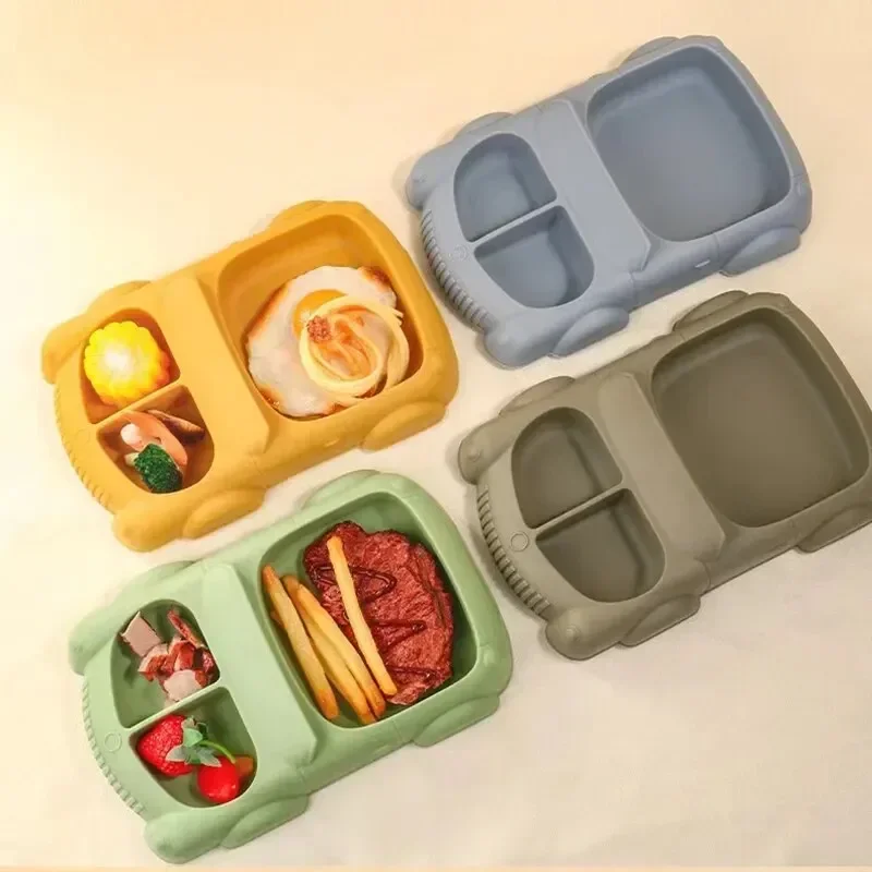 Utensilios de silicona para bebé aptos para lavavajillas