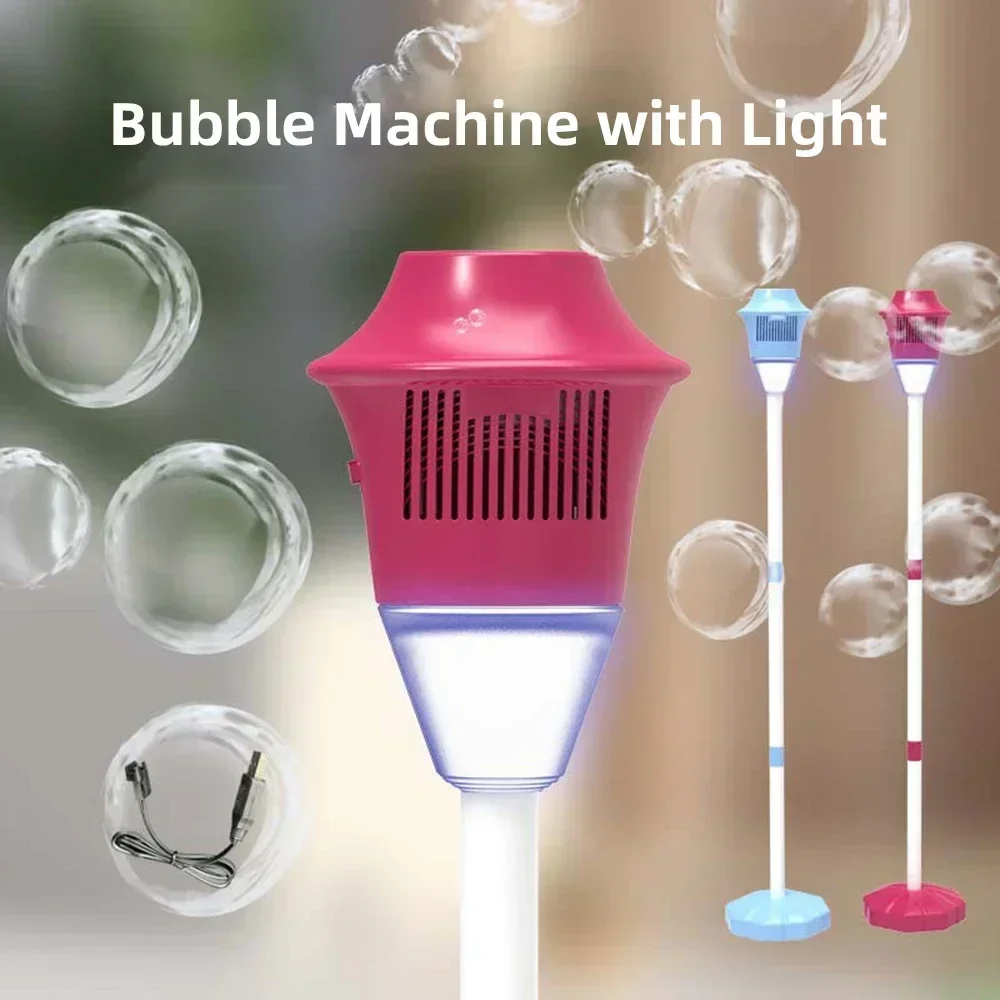 Máquina de burbujas automática con luces y música para fiestas - imagen 3