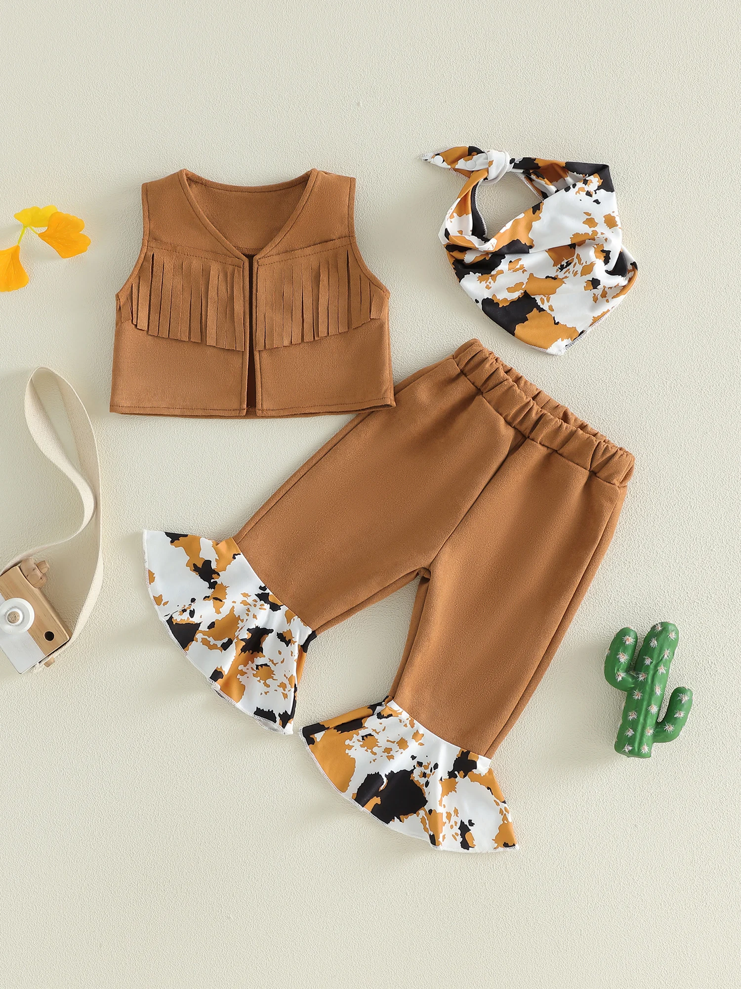 Conjunto completo con look western