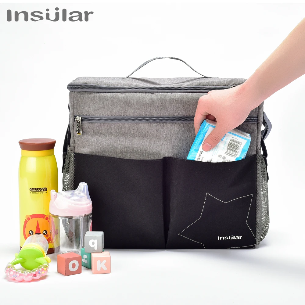 Bolsa térmica para pañales – Gran capacidad de viaje - imagen 5