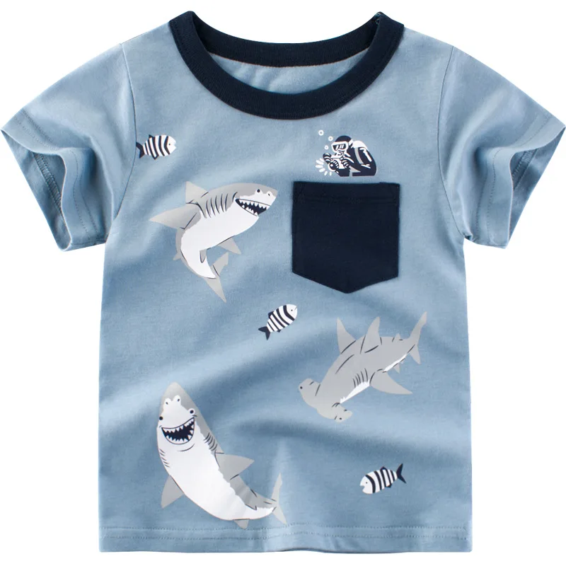 Camiseta de niño de manga corta estilo coreano para verano - imagen 5