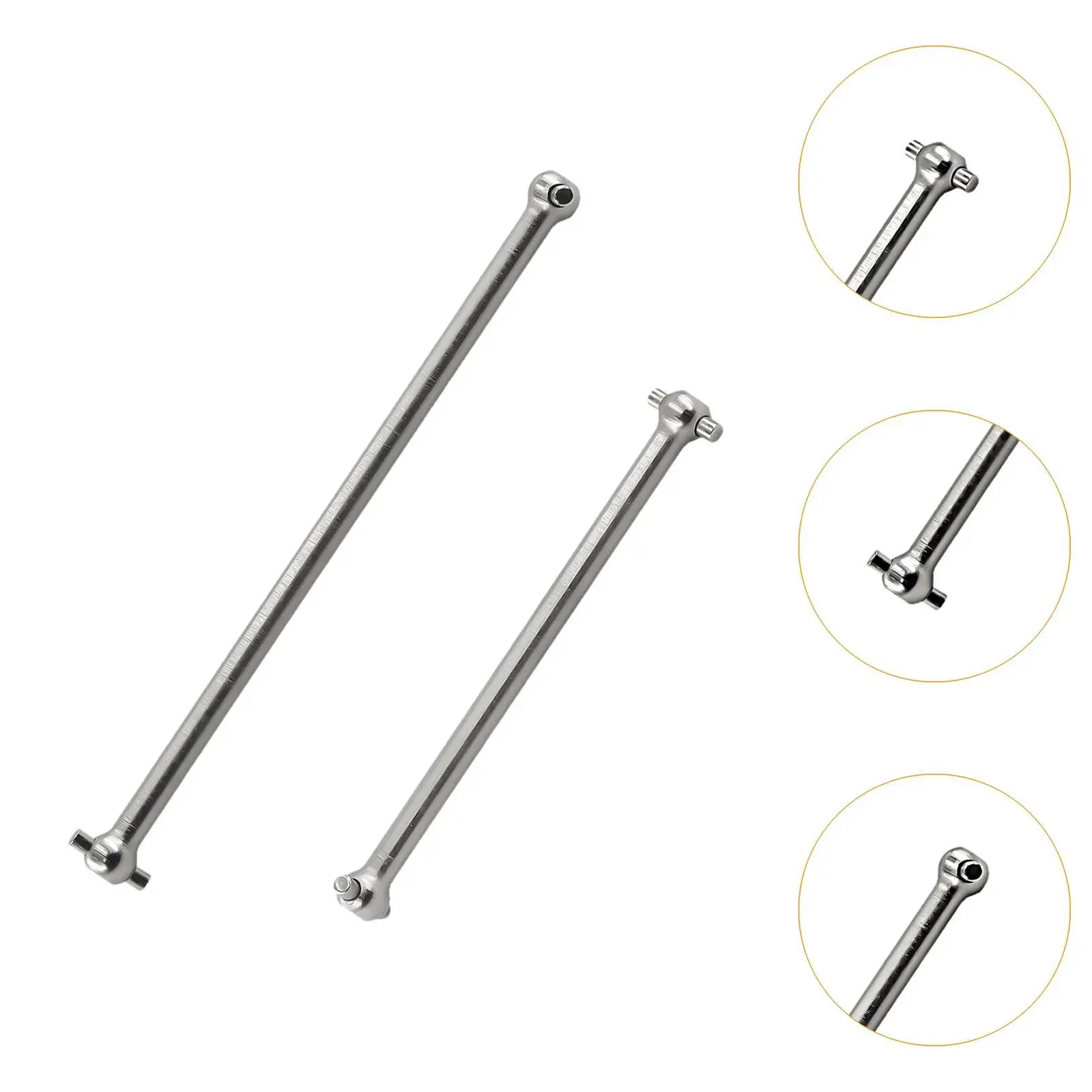 Eje articulado metálico tipo dogbone para coche RC - imagen 2