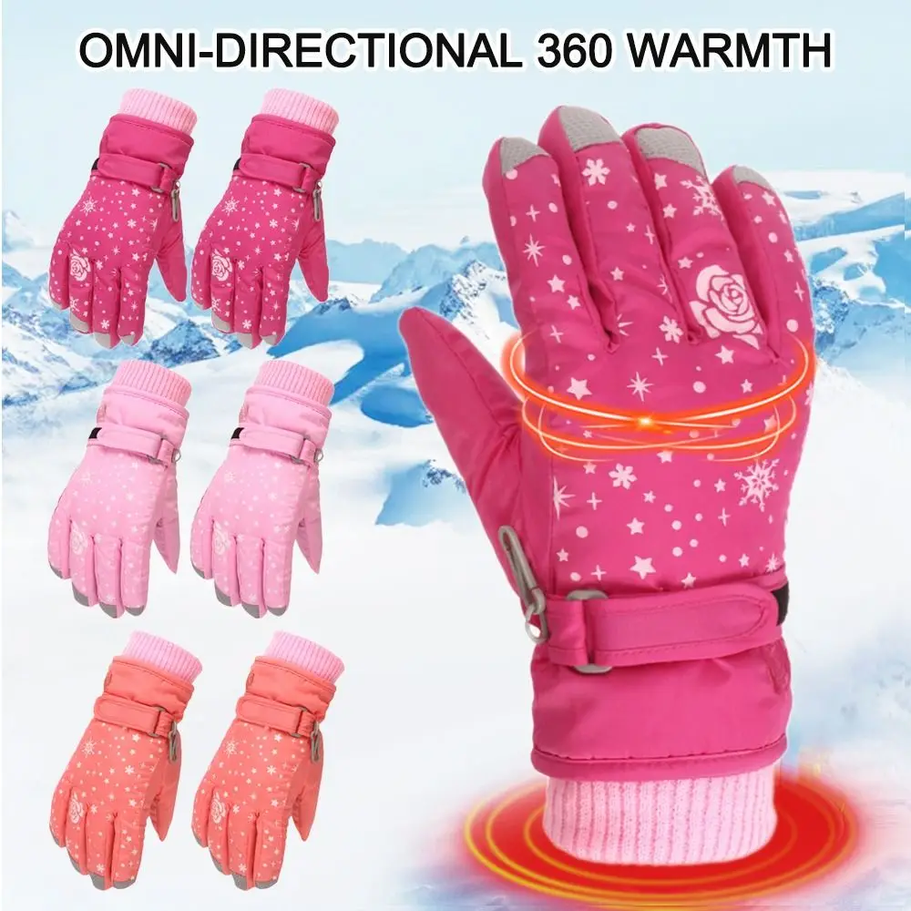 Guantes de esquí impermeables para niños View 1