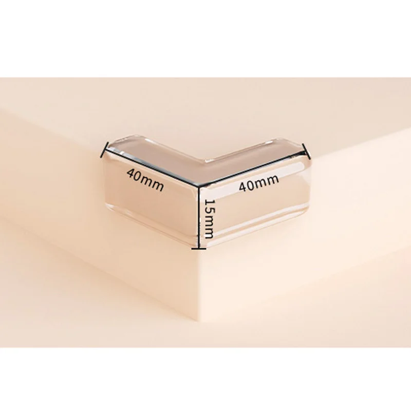 Protección de esquinas transparente autoadhesiva para muebles - imagen 3