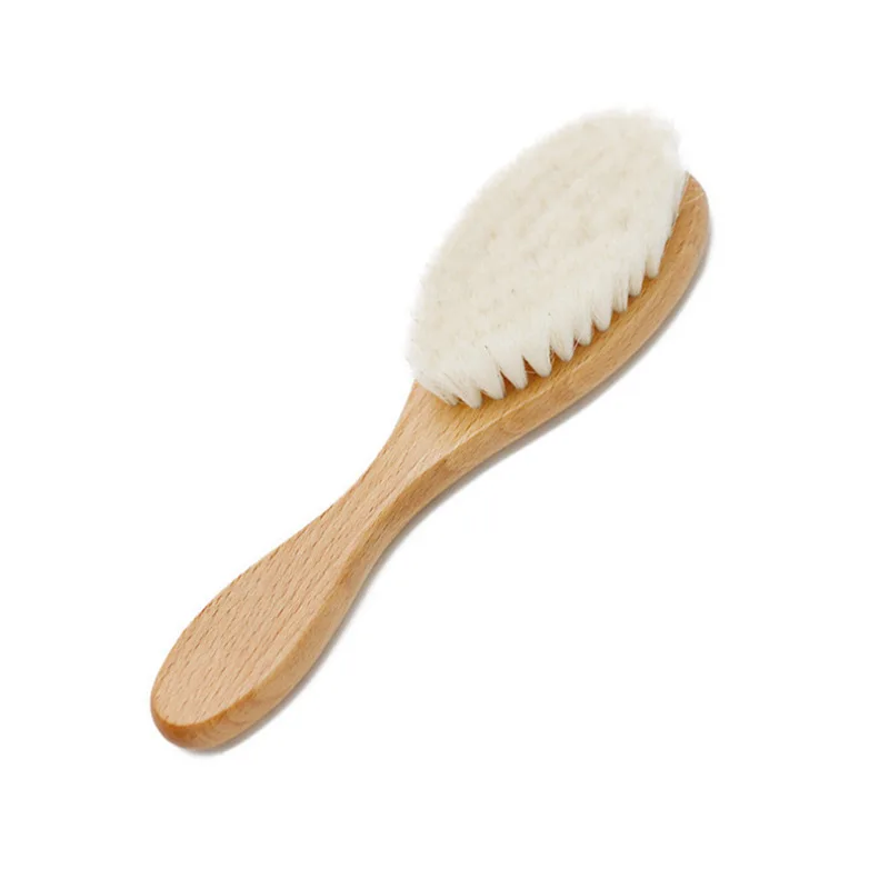 Cepillo de madera para bebé – Peine suave para recién nacido - imagen 5