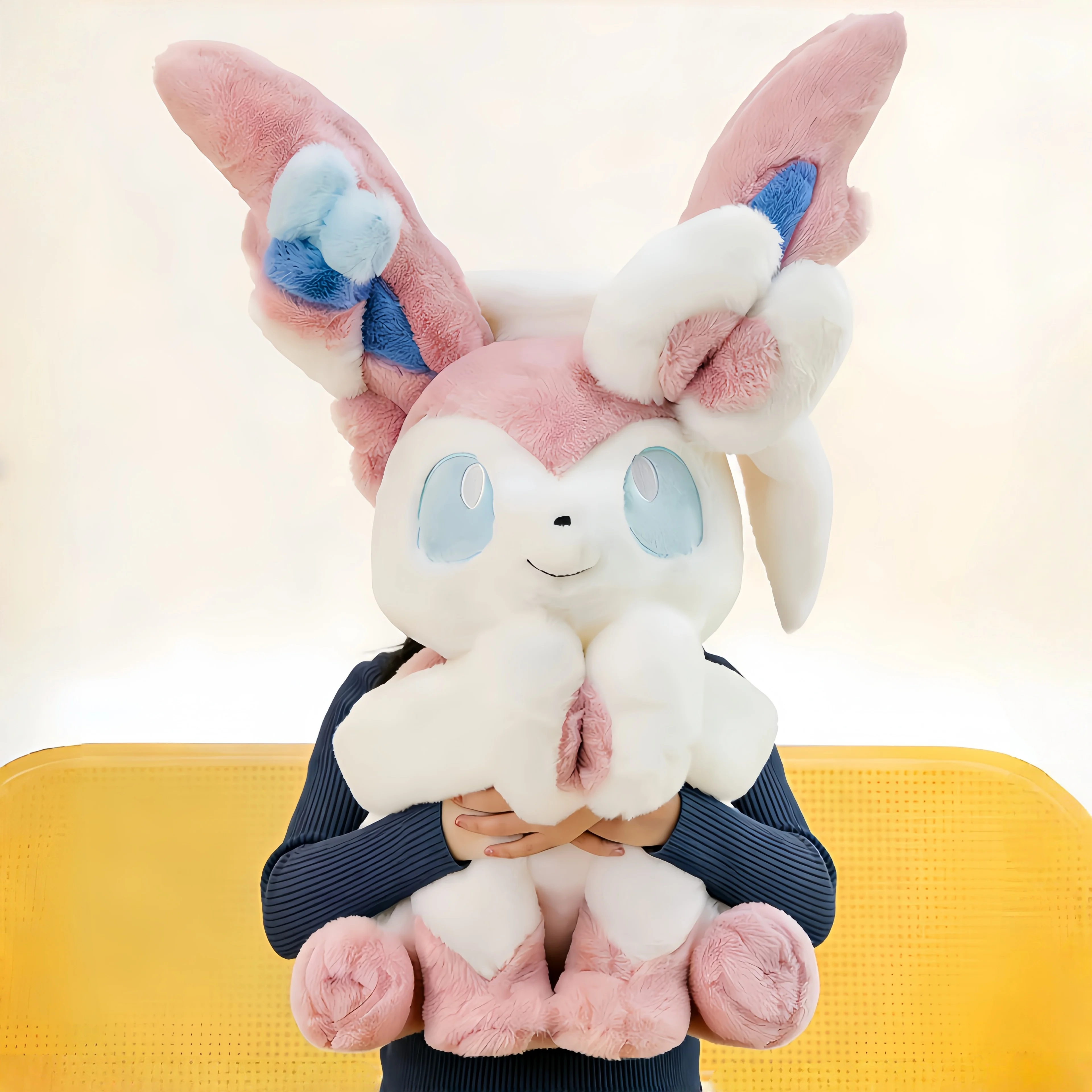 Peluche de Sylveon Pokémon gigante, Glaceon y Eevee para niños - imagen 2