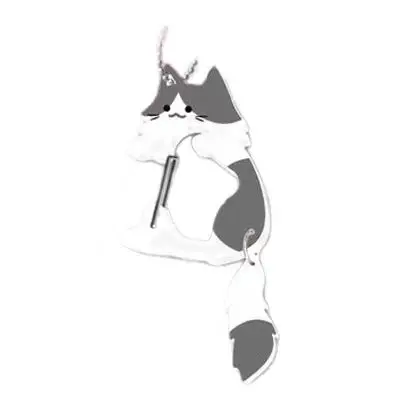 Figura de acción Genuine del gato con cola oscilante, gancho metálico - imagen 4