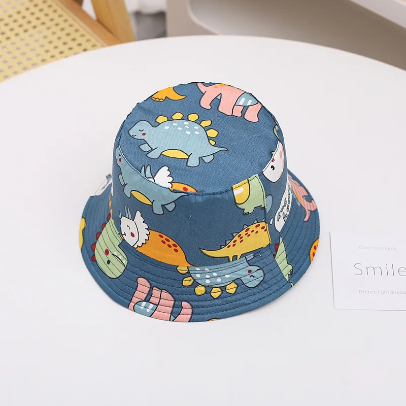 Sombrero cubo infantil con dibujos animados y proteccion solar - imagen 2
