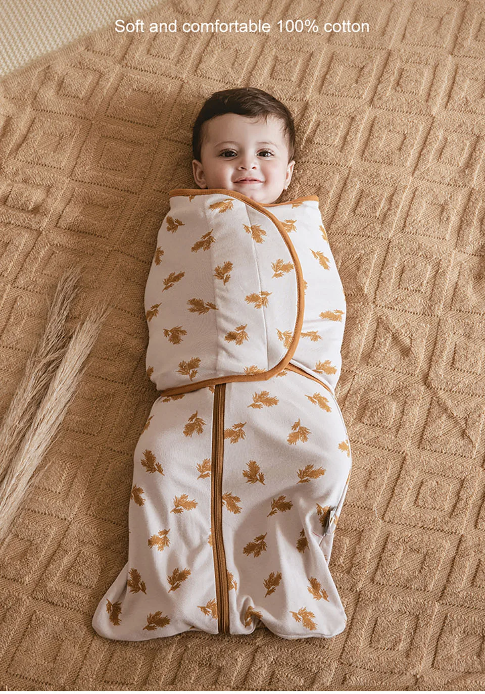 Saco de dormir infantil con envoltura extraíble