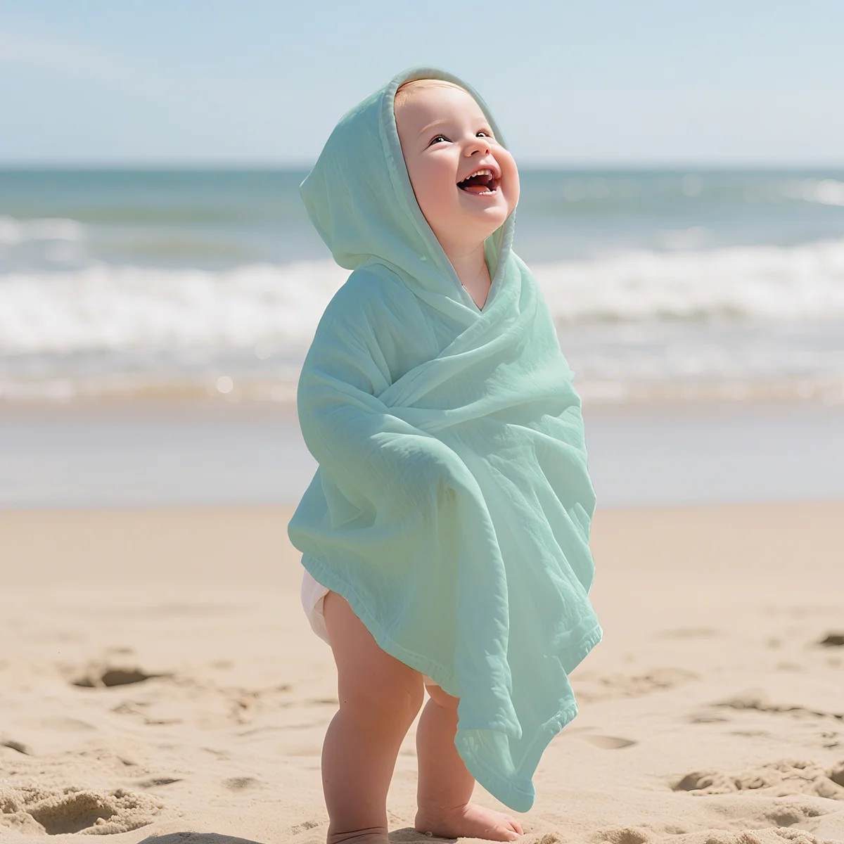 Kangobaby manta de muselina para bebé suave y transpirable - imagen 2