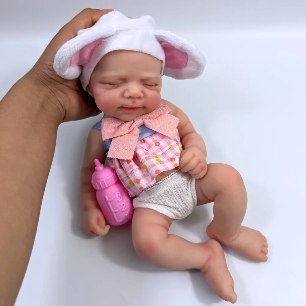 Pascale Muñeca reborn de silicona elástica y lavable - imagen 2