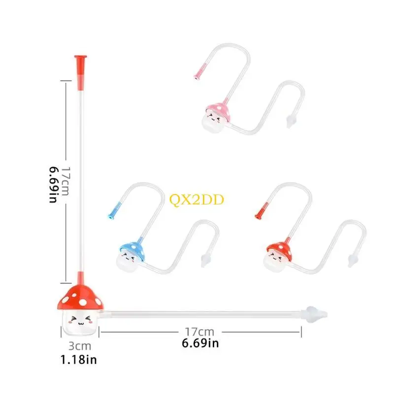 Desbloqueador nasal QX2D para bebé con punta de silicona suave - imagen 2