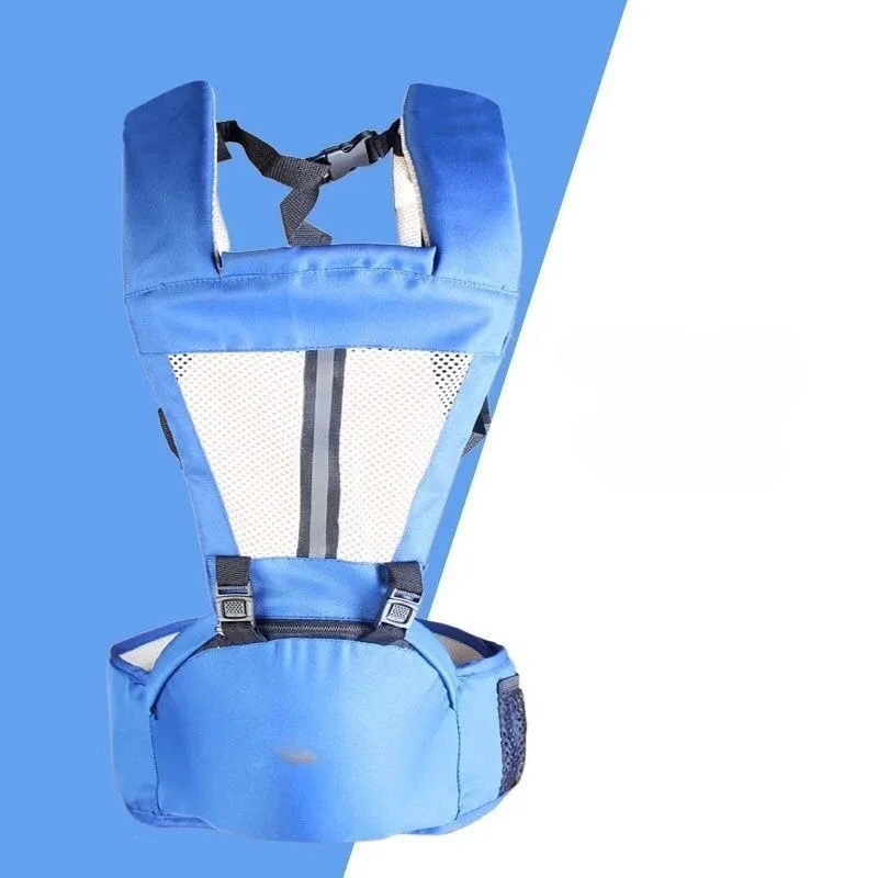 Portabebés ergonómico ligero de cintura, abrazadera frontal, doble uso - imagen 3