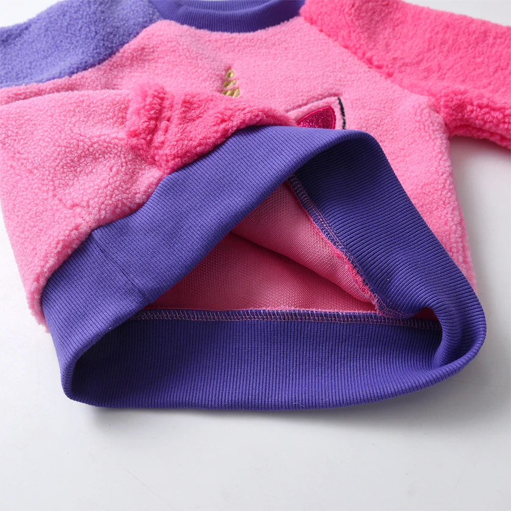 DXTON Sudadera de invierno con bolsillo y forro polar grueso - imagen 4