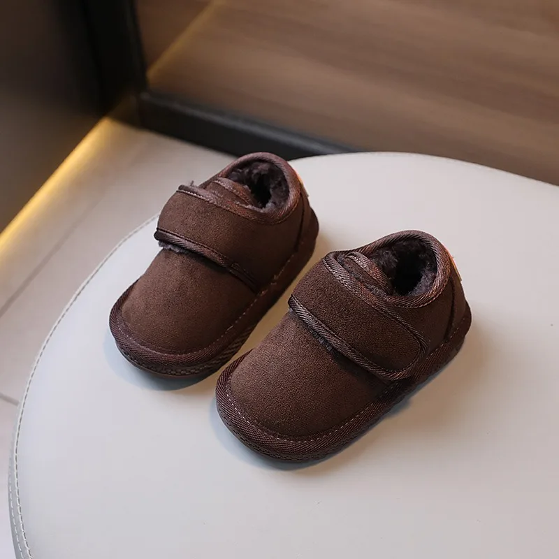Botas de nieve para niños y bebés - felpa cálida, suela antideslizante