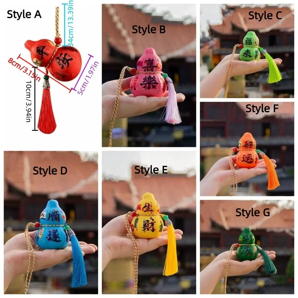 Bolgante aromático de calabaza para coche – Estilo oriental con borlas - imagen 5