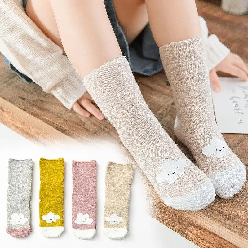 Calcetines de algodón suaves para recién nacidos, otoño y primavera - imagen 4