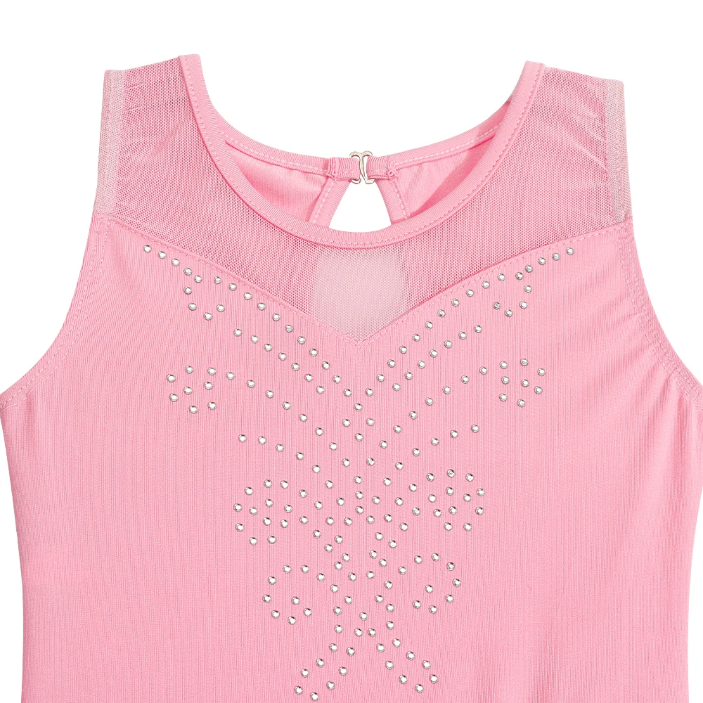 Maillot rosa con tutú detalle