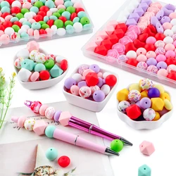 Kovict Cuentas de silicona para pulseras infantiles San Valentín