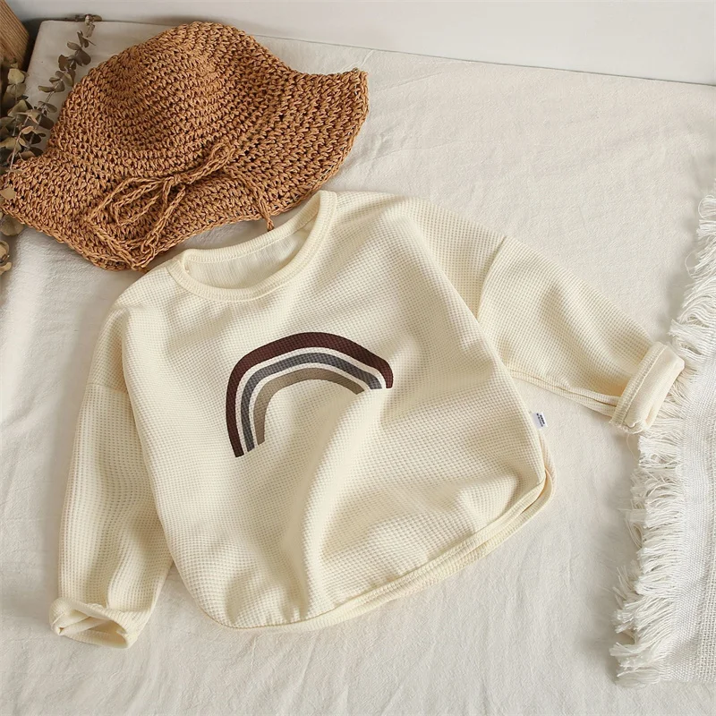 Camiseta de manga larga con cuello redondo para niño – Primavera - imagen 4