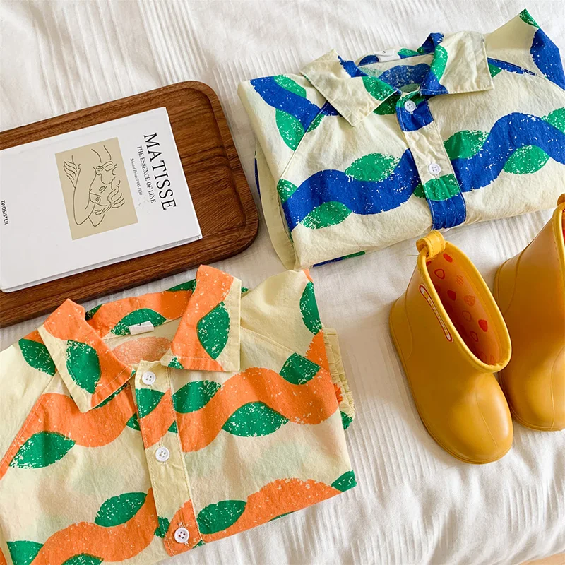 Conjunto playero de verano para niño – Camiseta y shorts - imagen 5