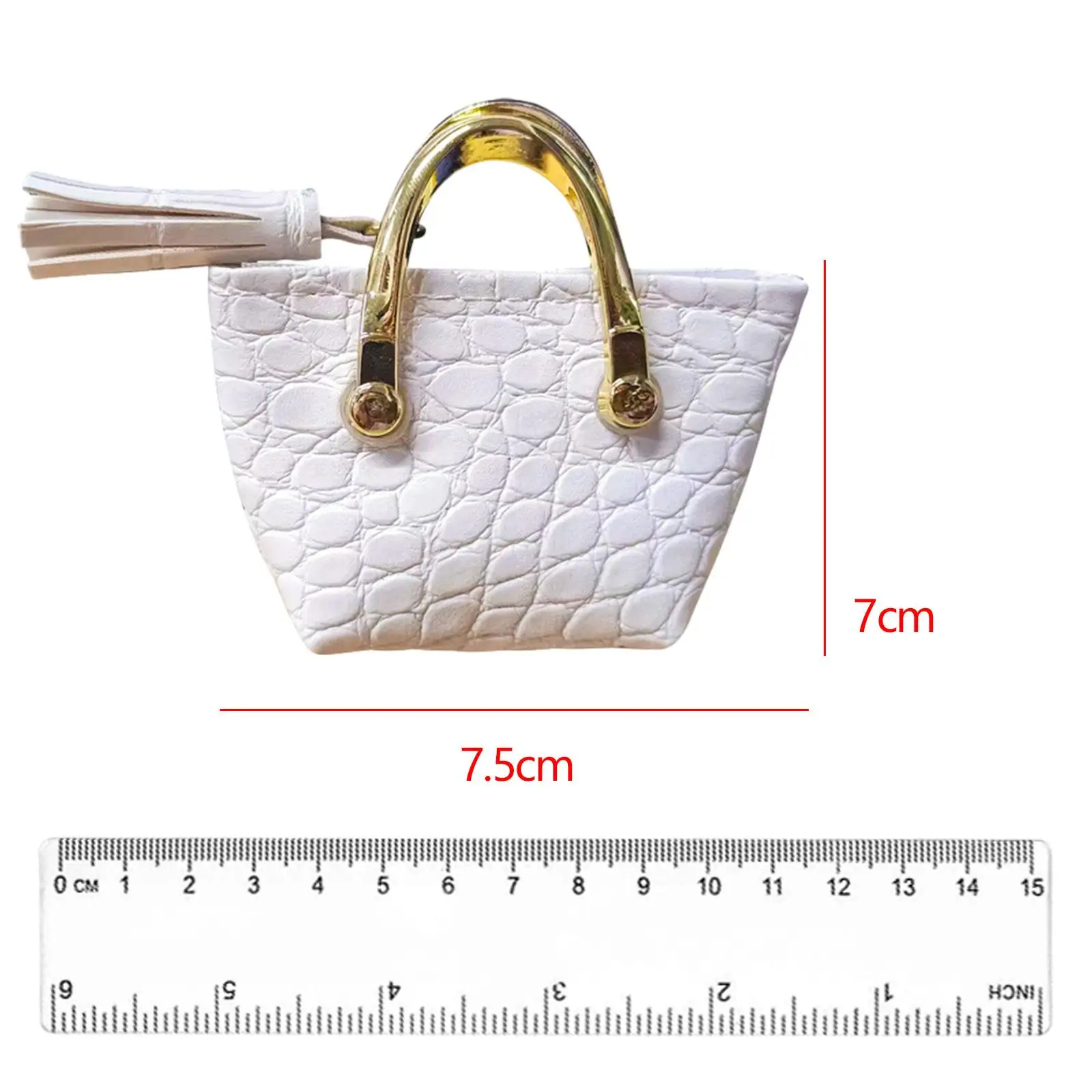 Bolso de mano en cuero para muñecas y figuras tipo acción - imagen 2