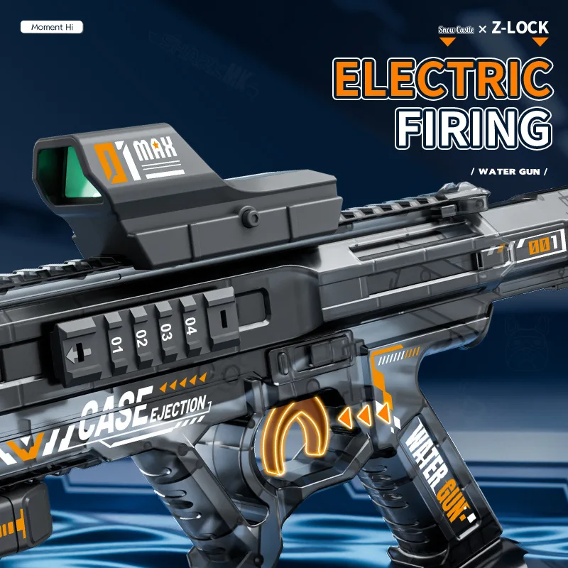 Pistola de agua eléctrica con llama y succión automática potente - imagen 5