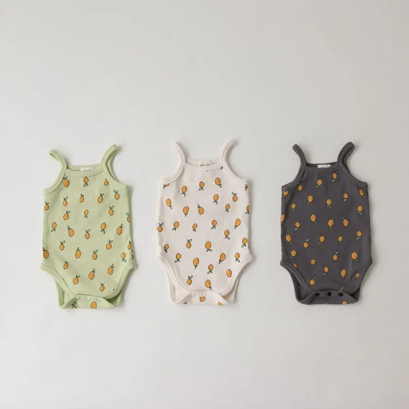 Estampado de frutas estilo coreano