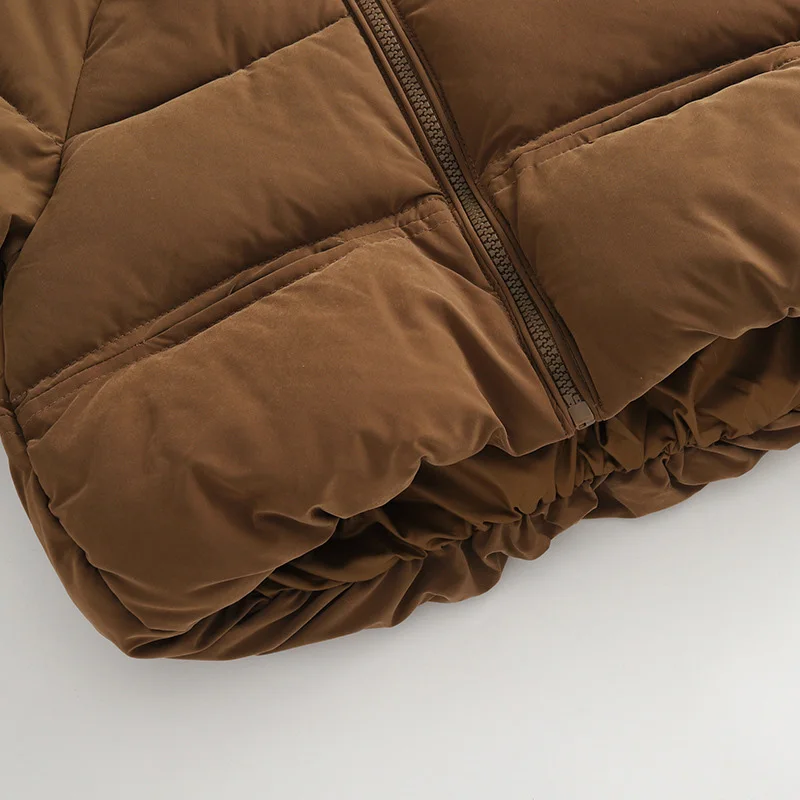 Abrigo de invierno osito con capucha para bebé de algodón - imagen 2