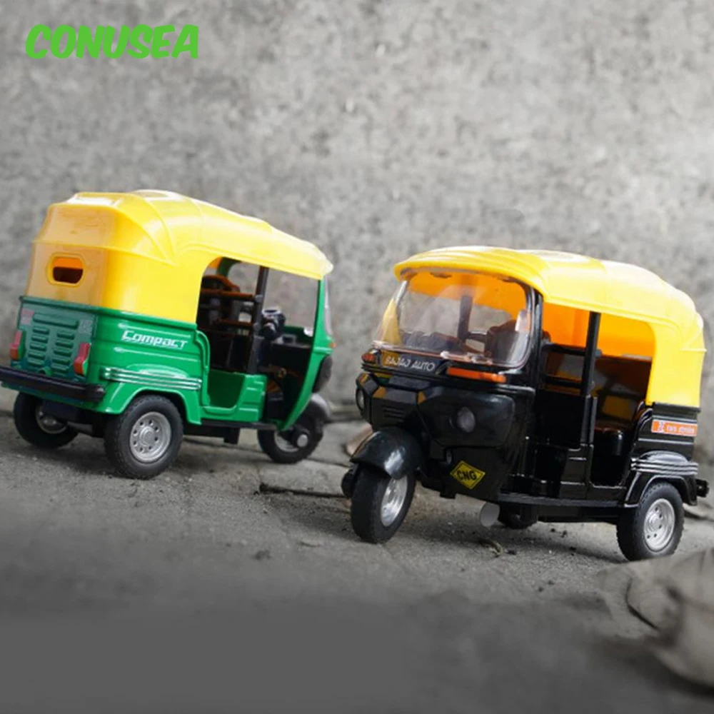 Triciclo infantil de aleación con luz y sonido, coche extraíble - imagen 4