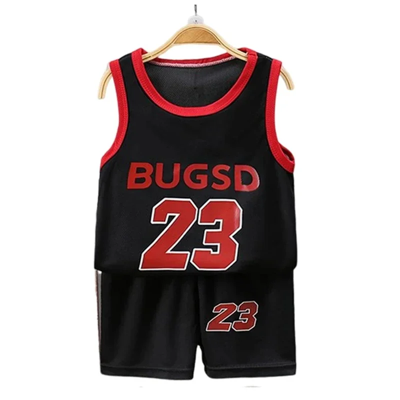 Conjunto deportivo infantil sin mangas con short transpirable - imagen 5