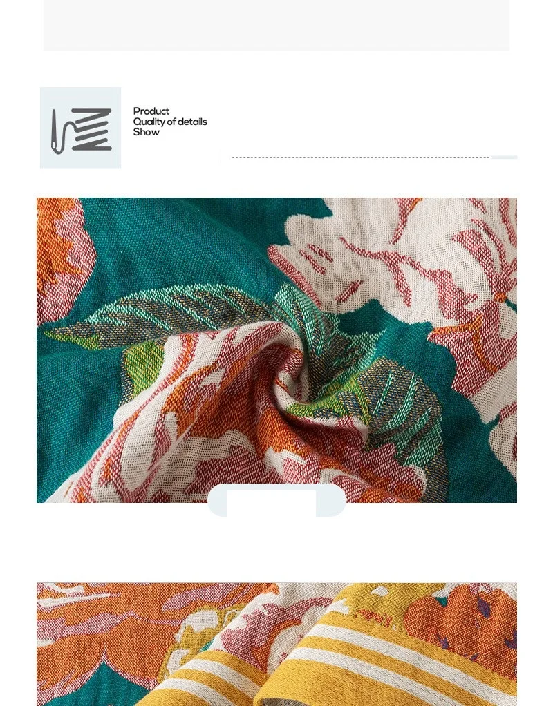 Diferentes usos de la manta de muselina WINJAUNT