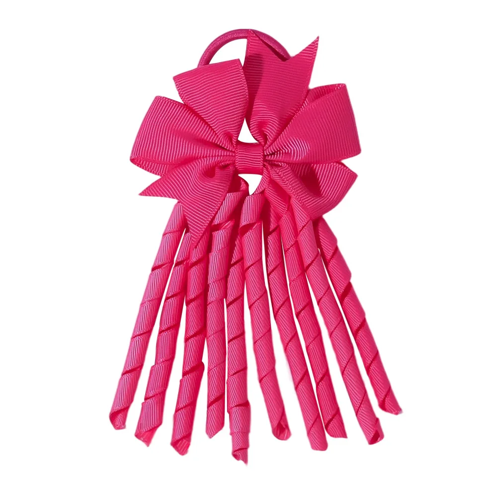 Diadema elástica para niña con lazo de porristas y flecos