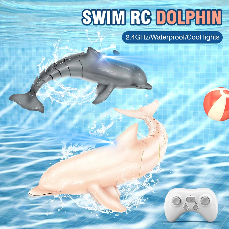 Barco RC sumergible con luces y spray – Juguete para niños - imagen 3