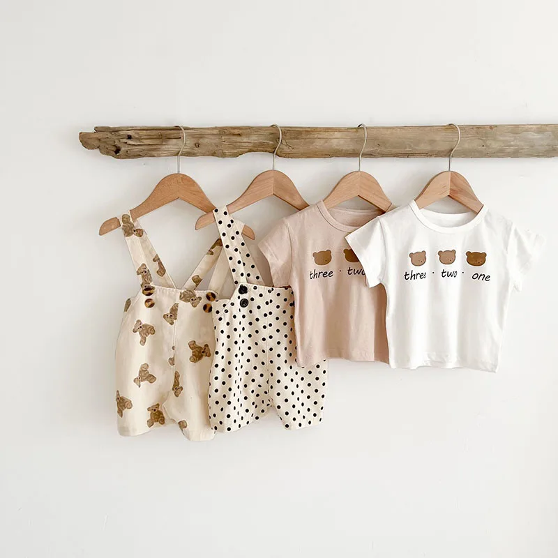 Conjunto de 2 piezas para bebé – Camiseta con dibujos animados - imagen 2