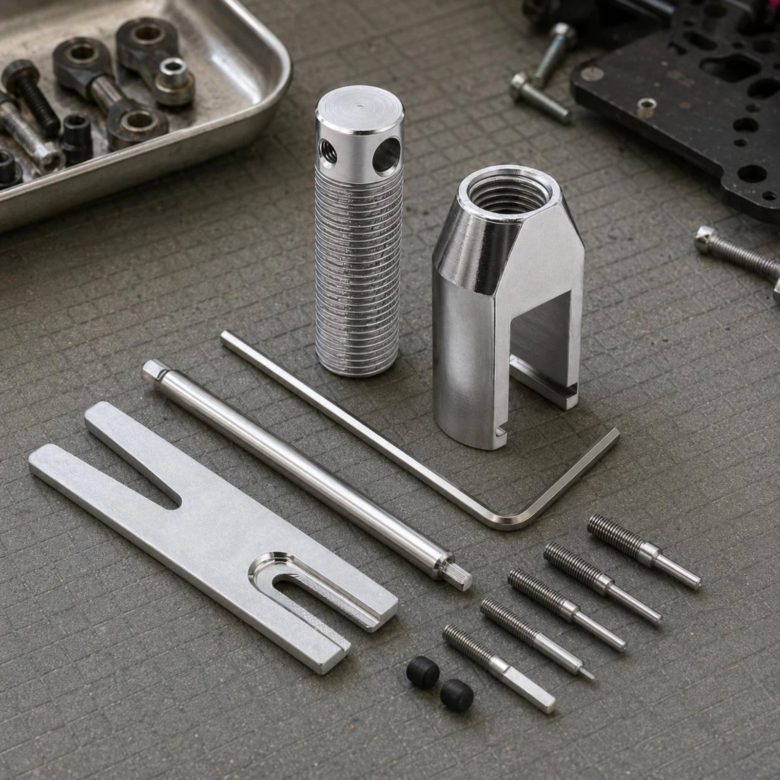 Extractor manual de piñones RC de metal para engranajes - imagen 4