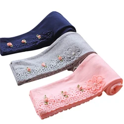Leggings de algodón para niñas estampado de dibujos animados