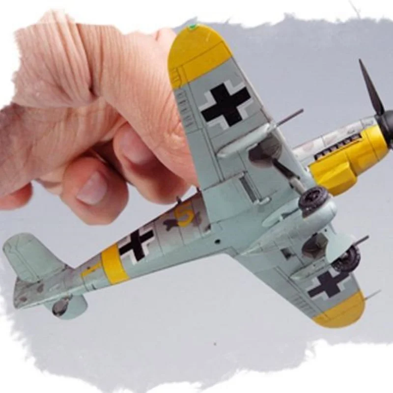 Maqueta de avión alemán BF109G2 Trumpeter, modelo de ensamblaje - imagen 4