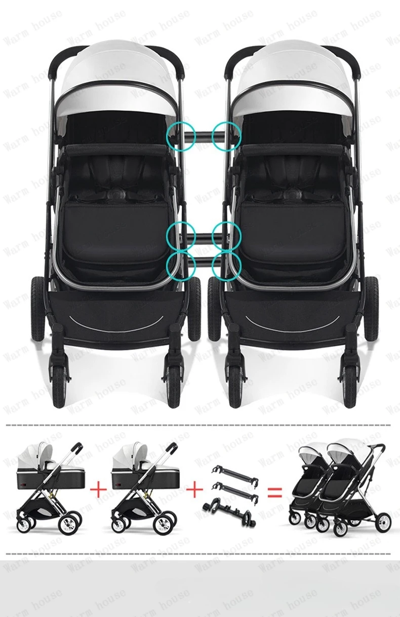 Detalle del asiento alto y arneses de seguridad